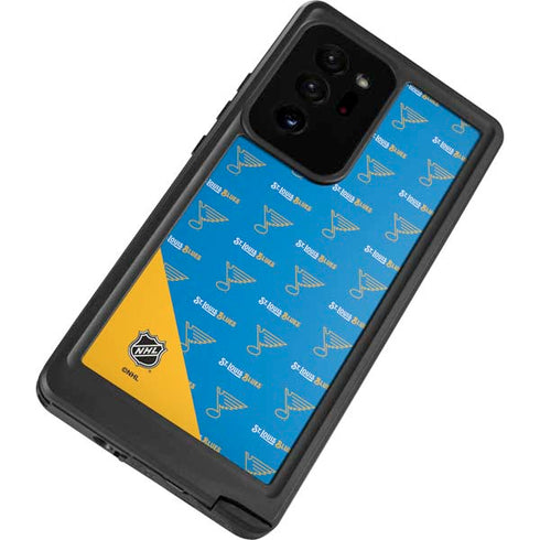 NHL St. Louis Blues Pattern Galaxy Note20 Ultra 5G Waterproof Case